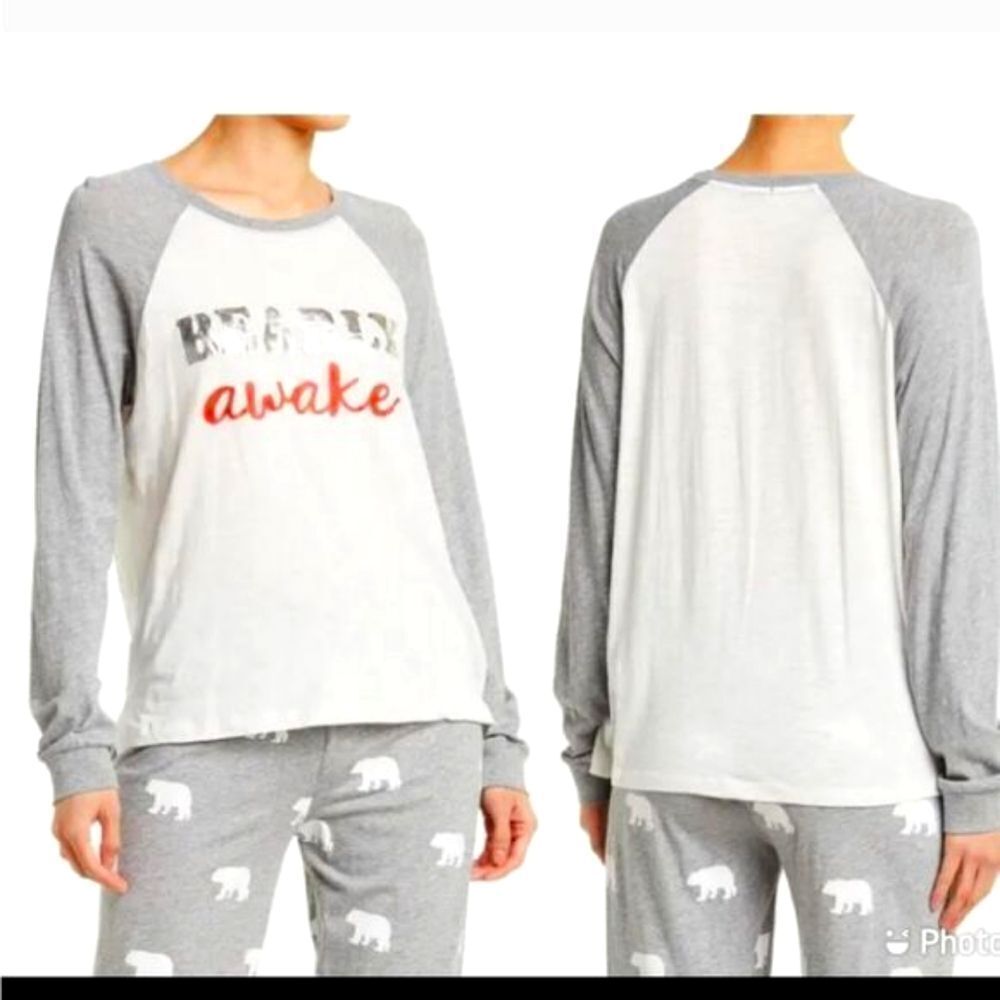 NWT Cozy Zoe Bearly Awake Pajama  Set